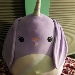 Rare Squishmallow "Gelina" purple bunny